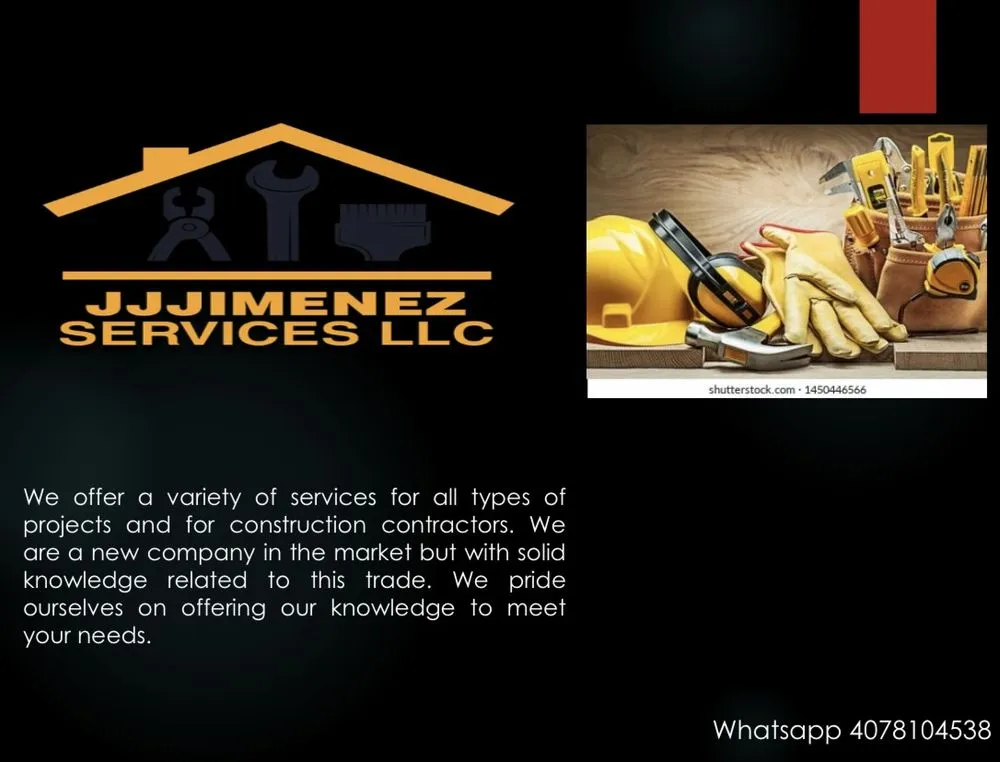 Slide of JJJimenez Services