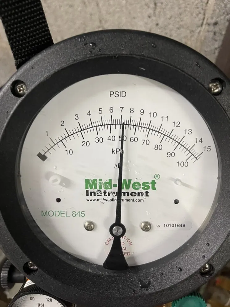 Slide of JK Backflow Testing