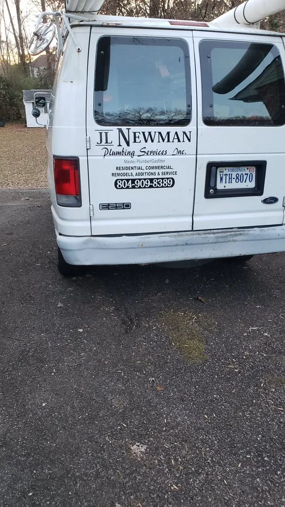Slide of JL Newman Plumbing Services