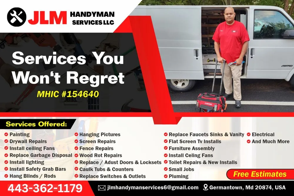 Slide of JLM Handyman Services