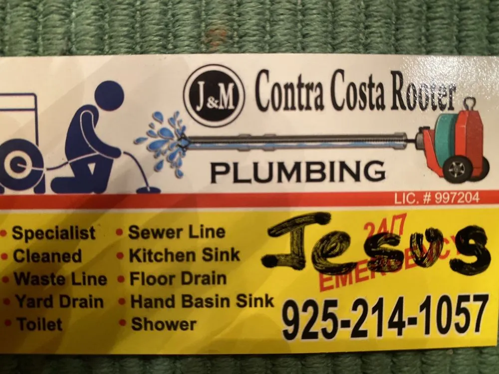 Slide of J&M Contra Costa Rooter