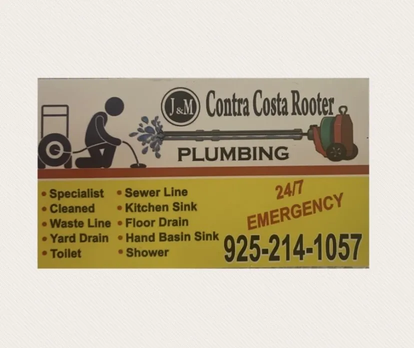 Reliable emergency plumbing for homes in Concord, CA by J&M Contra Costa Rooter