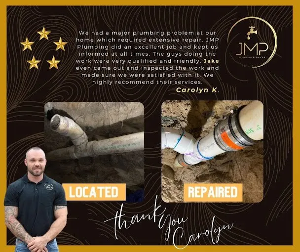 Slide of JMP Plumbing Services