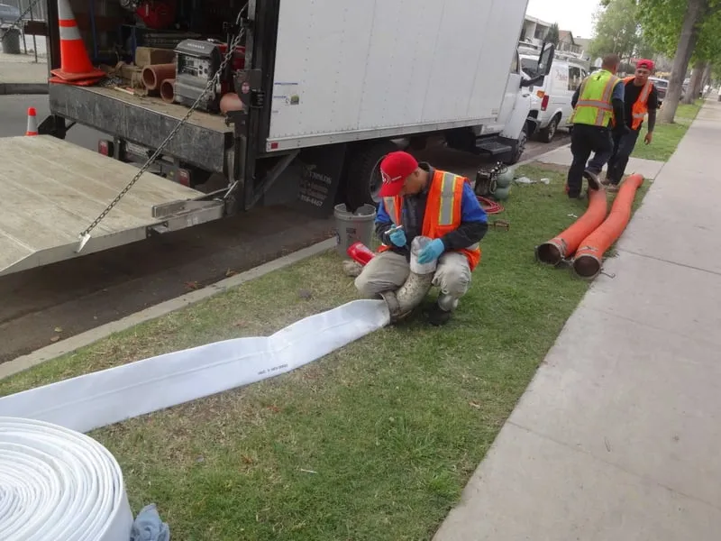 Slide of JMS Express Plumbing Burbank