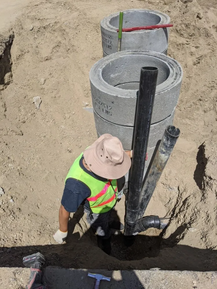 Slide of Jnp construction and plumbing