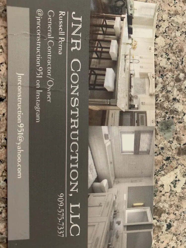 Slide of JNR Construction