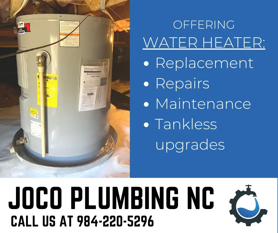Slide of JoCo Plumbing NC