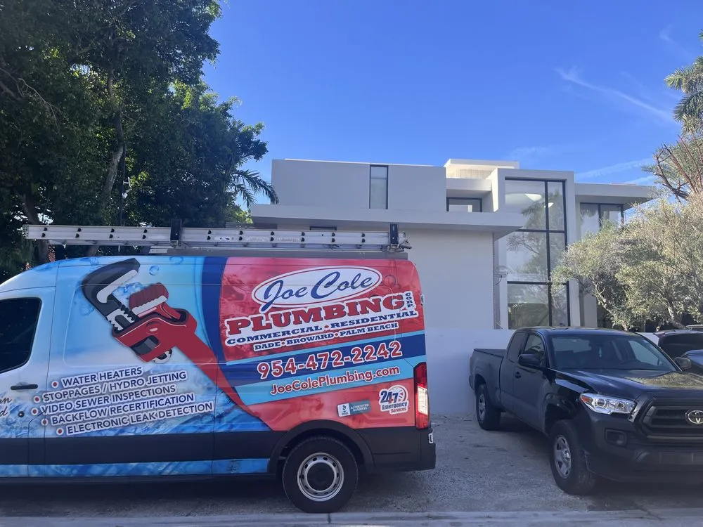 Slide of Joe Cole Plumbing