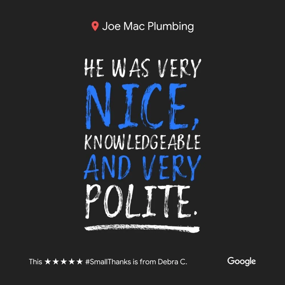 Slide of Joe Mac Plumbing