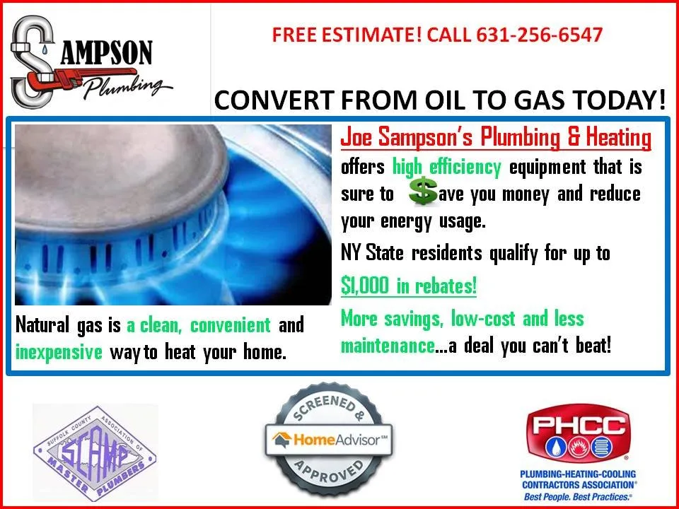 Slide of Joe Sampson Plumbing & Heating