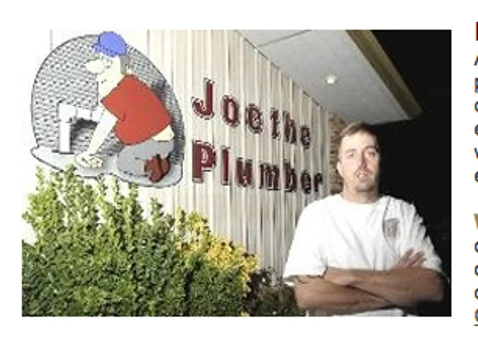 Slide of Joe The Plumber