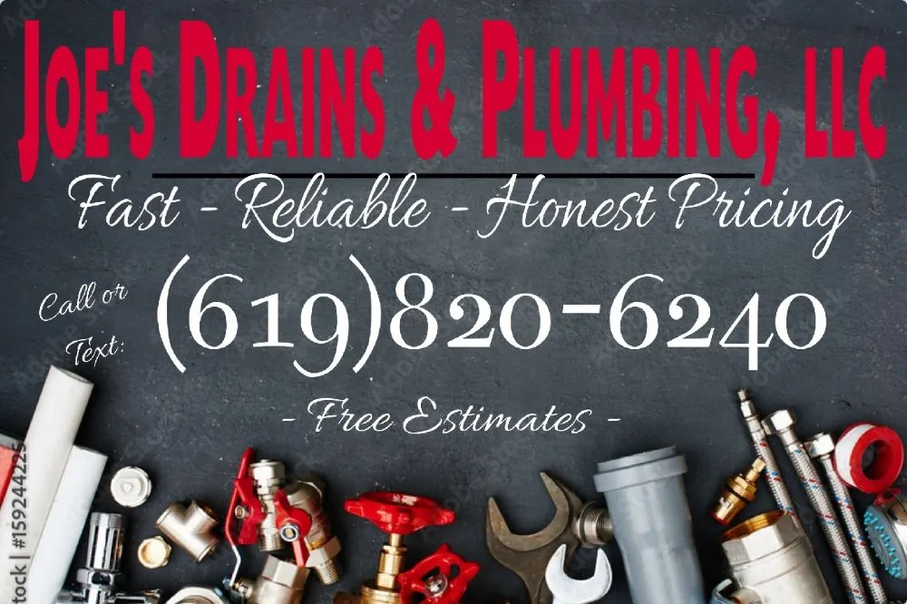 Slide of Joe's Drains and Plumbing