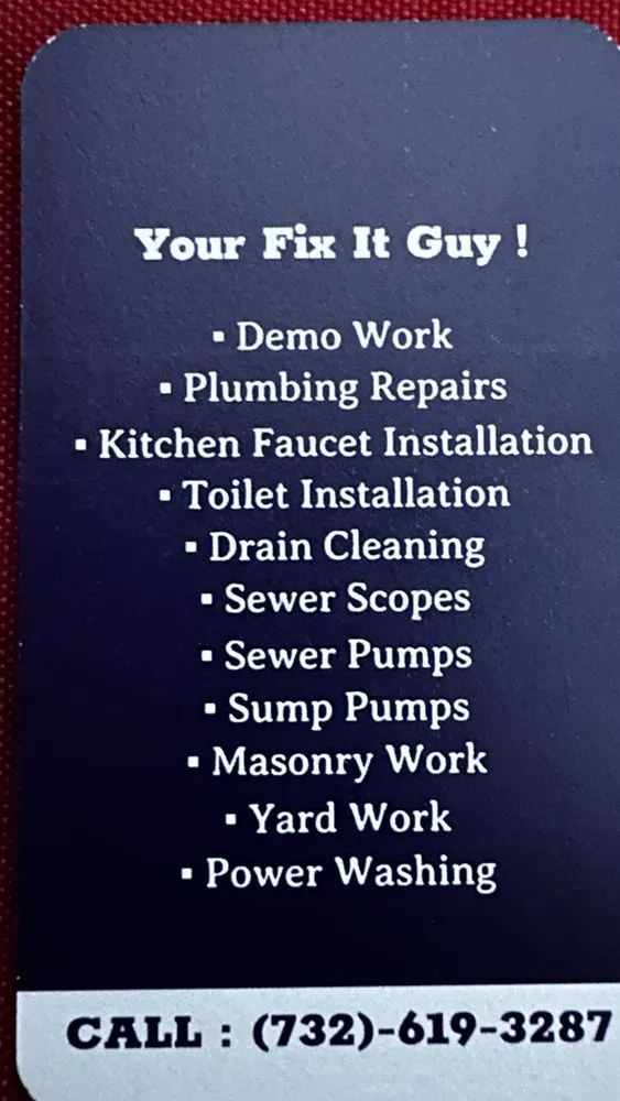 Reliable plumbing repair for homes in Monroe Township, NJ by Joe's Handyman