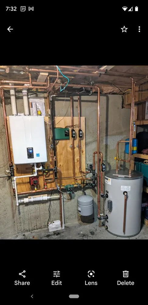 Slide of Joe's Plumbing and Heating