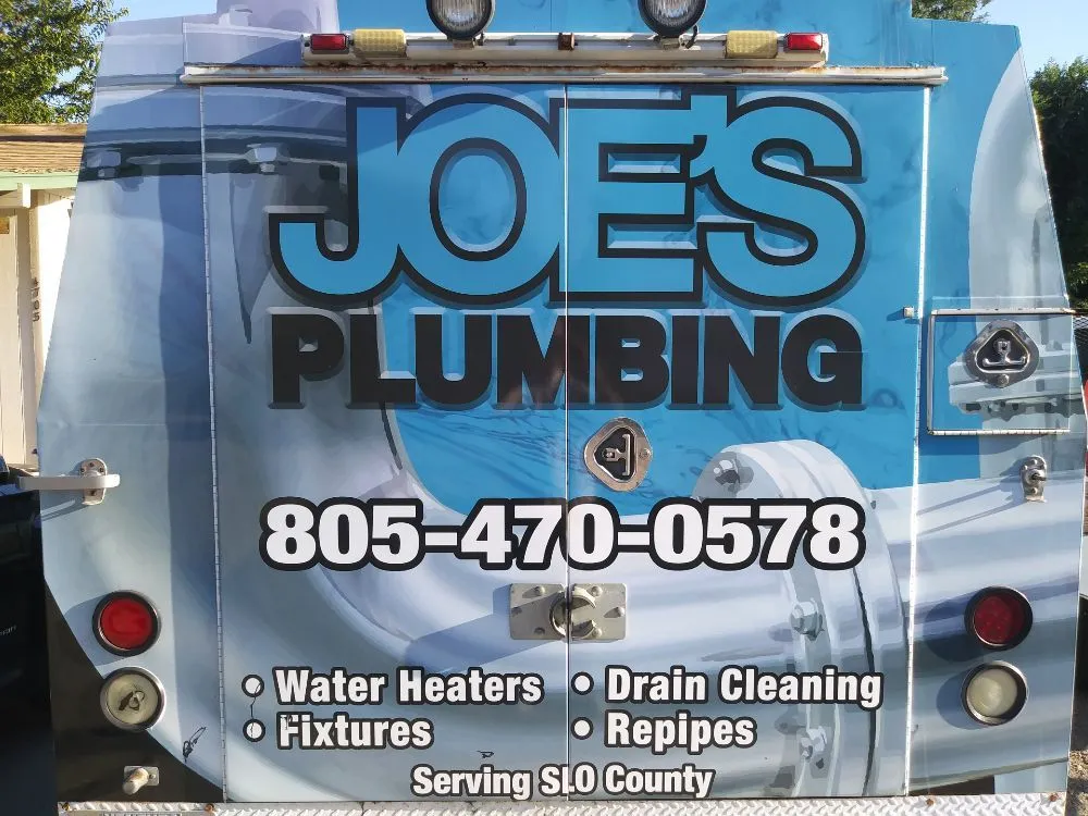 Slide of Joe's Plumbing