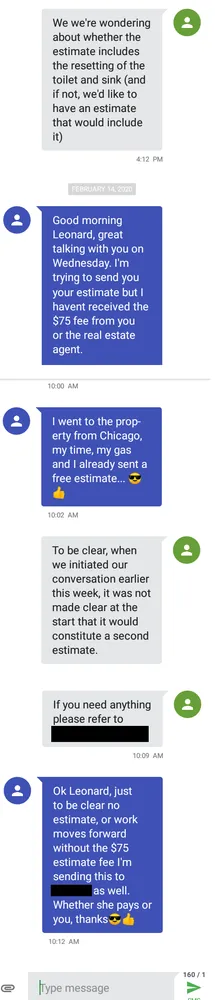 Slide of Joe's Sewer & Plumbing