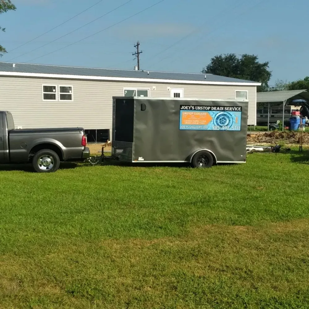 Slide of Joeys Unstop Drain Service