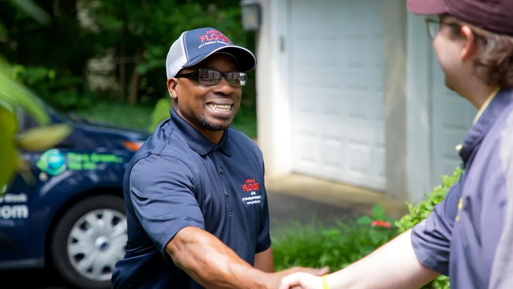 Slide of John C. Flood of VA