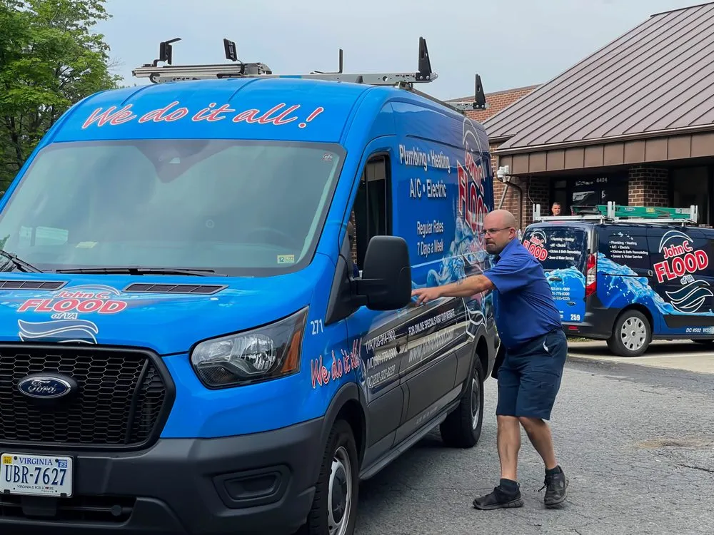 Slide of John C. Flood of VA