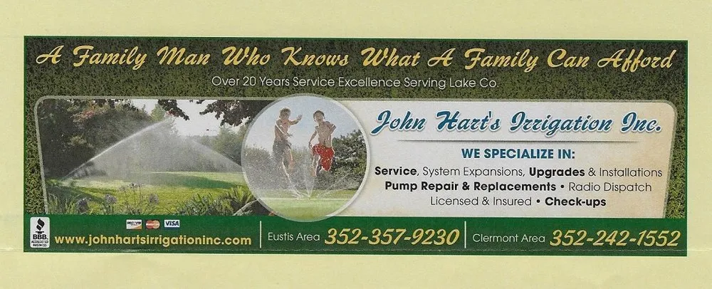 Slide of John Hart's Irrigation