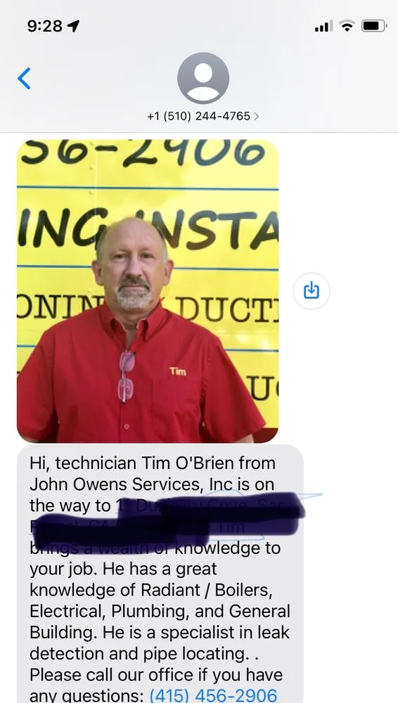 Slide of John Owens Services