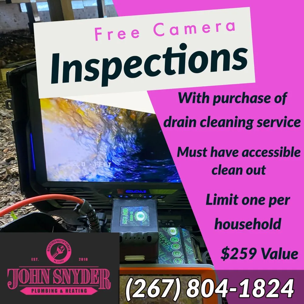 Slide of John Snyder Plumbing and Heating