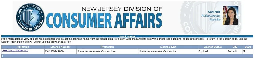 Slide of John The Handyman