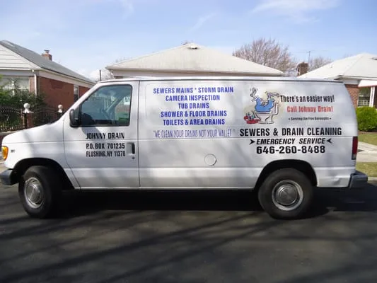 Johnny Drain's Sewer & Drain Cleaning Logo