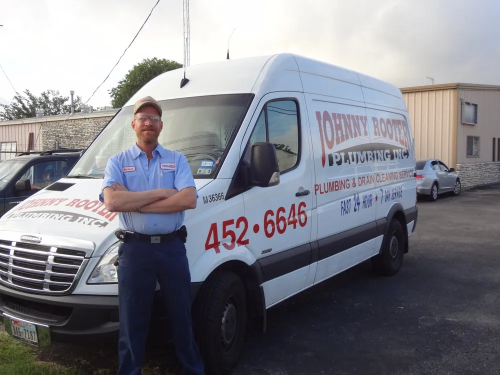 Slide of Johnny Rooter Plumbing