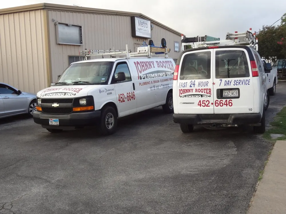 Slide of Johnny Rooter Plumbing