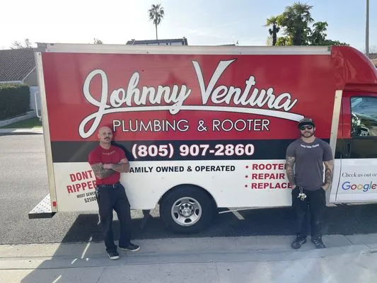 Johnny Ventura Plumbing & Rooter Logo