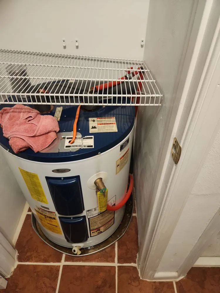 Emergency water heater service for homes in Norfolk, VA by John's Drain Cleaning and Plumbing Services