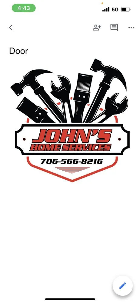 Slide of John's Home Service