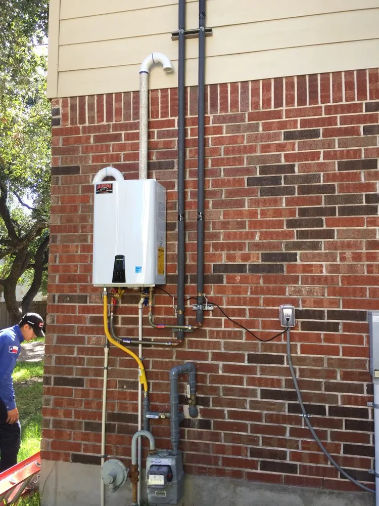 Slide of Johns plumbing