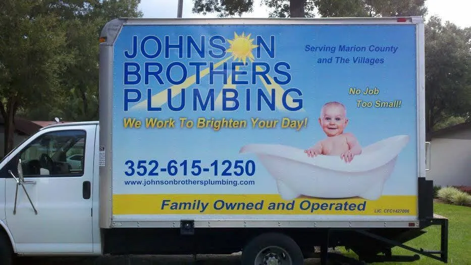 Slide of Johnson Brothers Plumbing