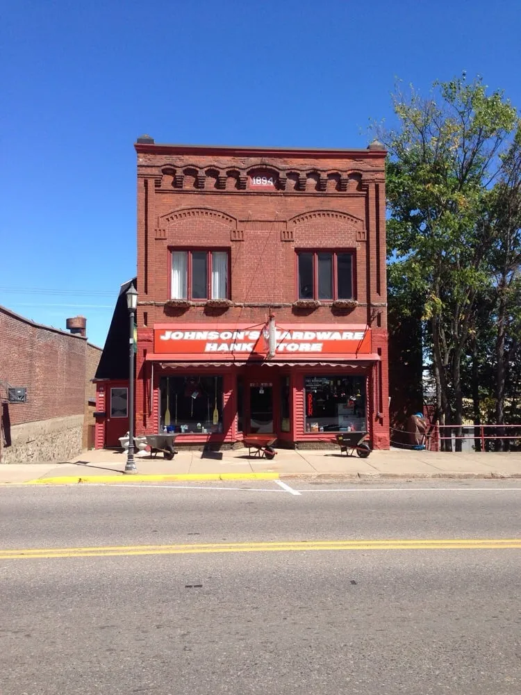 Slide of Johnson Hardware Hank