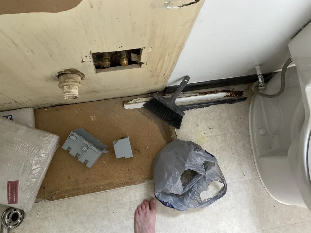 Slide of Johnson plumbing & waterproofing