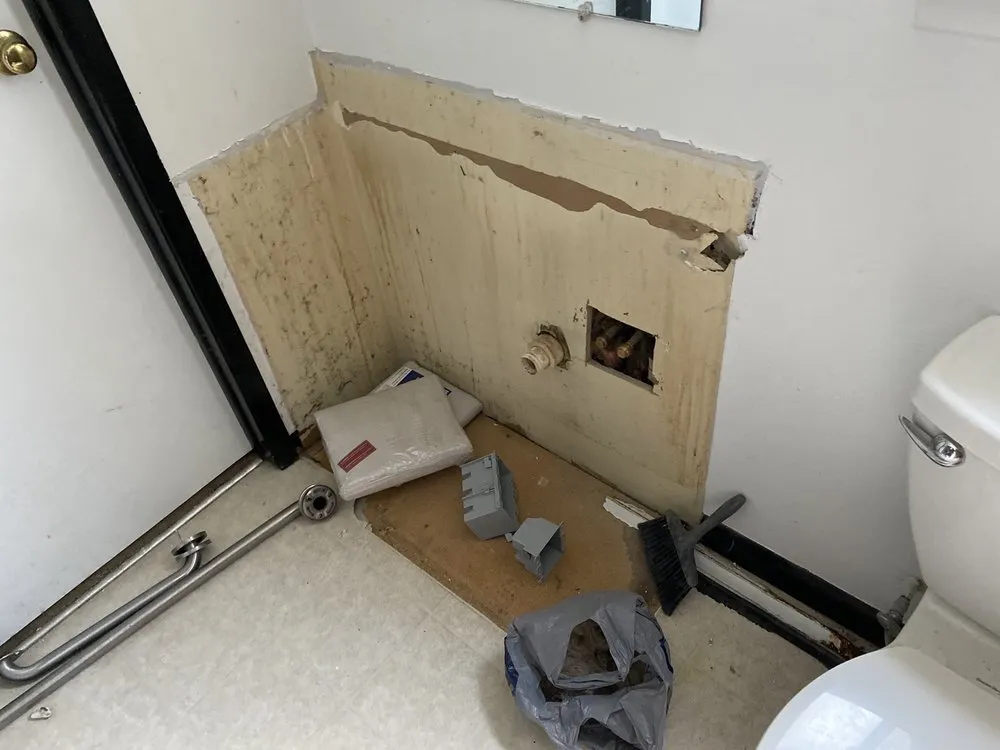 Slide of Johnson plumbing & waterproofing