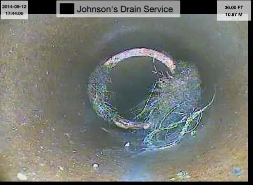Slide of Johnson's Drain Service