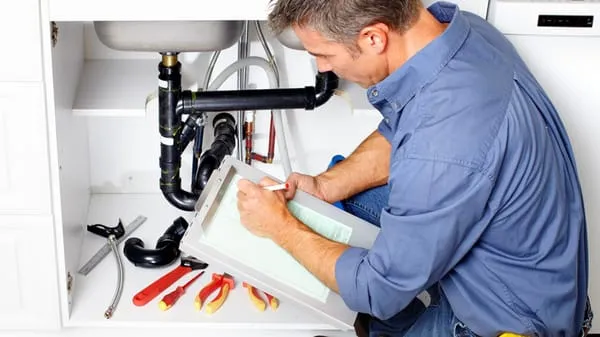 Jones Plumbing 3 Heating and Air Logo