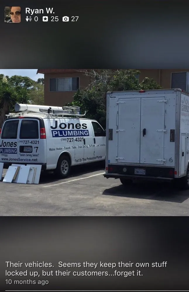 Slide of Jones Plumbing Service