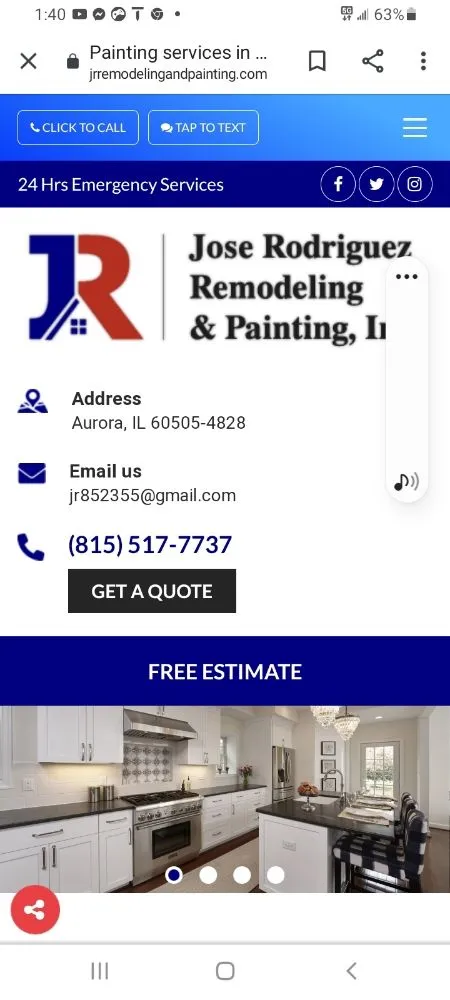 Slide of Jose Rodriguez Remodeling and Painting