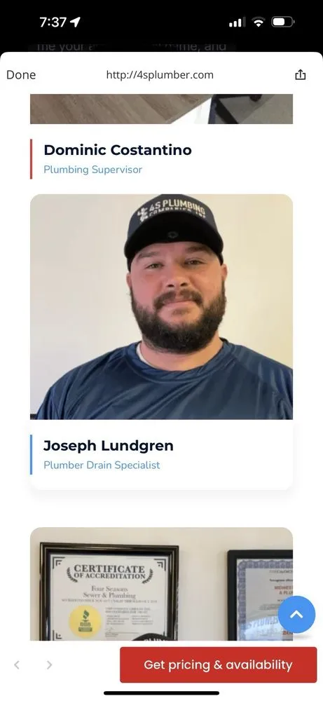 Slide of Joseph the Plumber Joeseph Lundgren