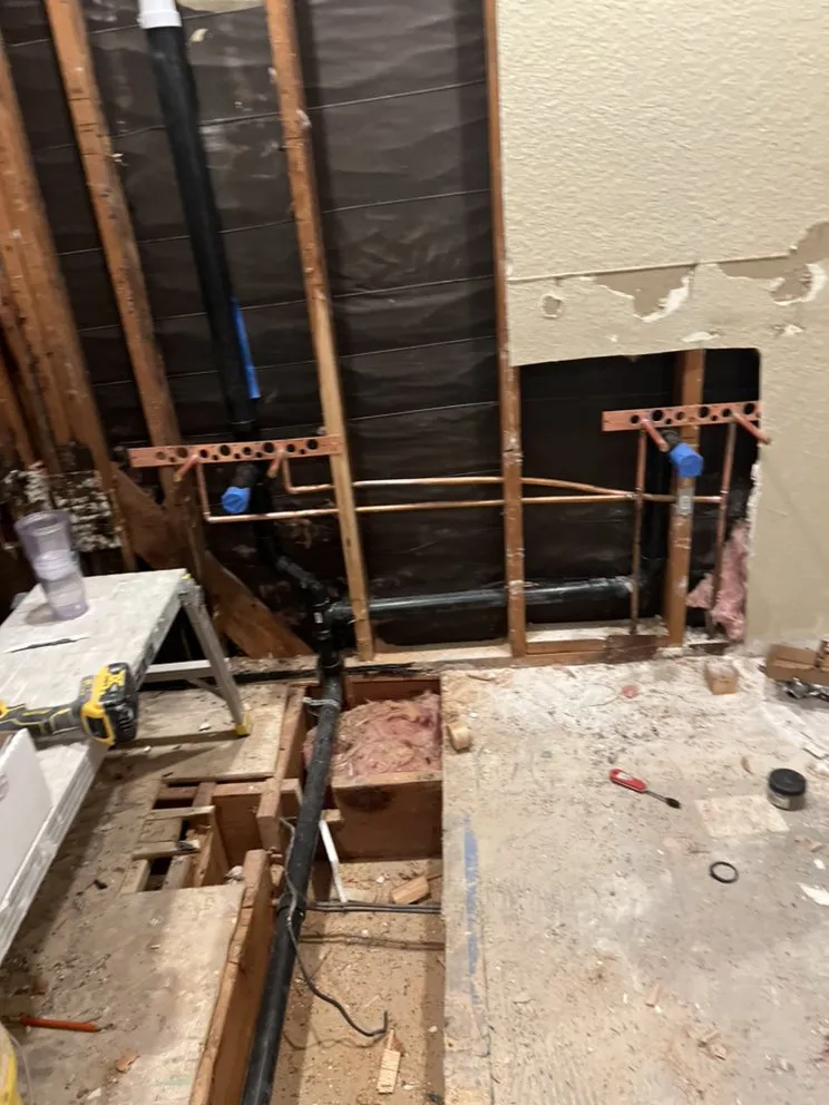 Slide of Joses plumbing