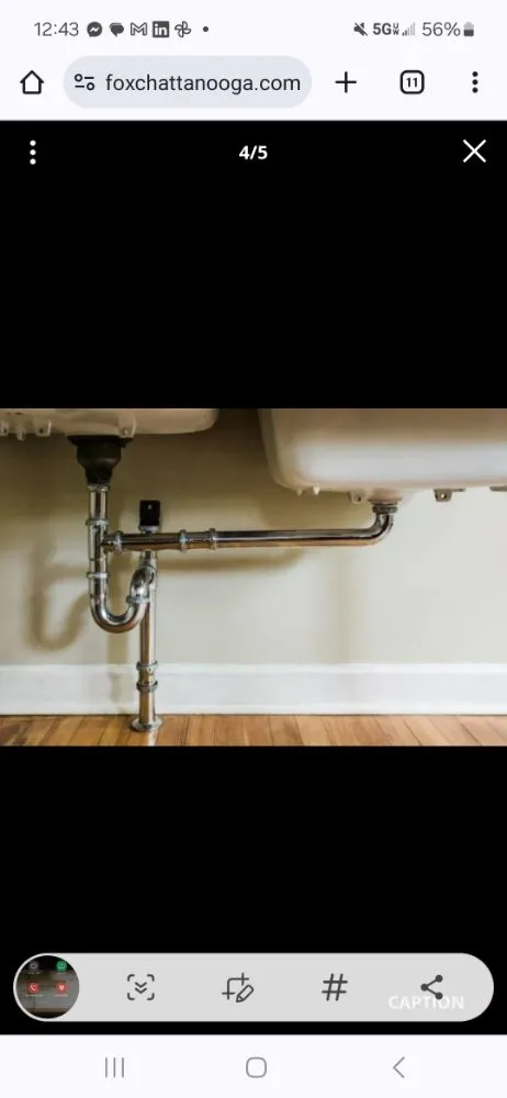 Slide of Journeyman plumber man