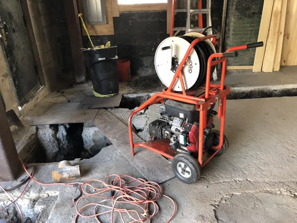 Slide of JPeral Piping & Heating Sewer Service