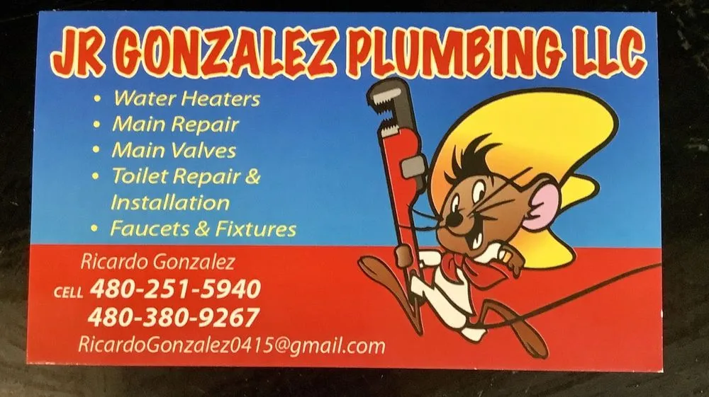 Slide of JR Gonzales Plumbing
