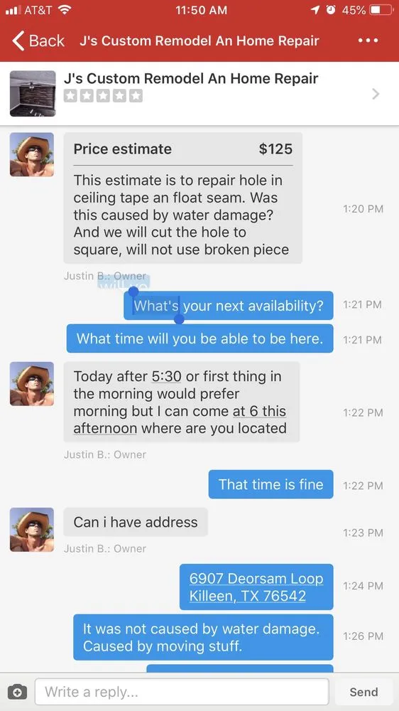 Slide of J's Custom Remodel An Home Repair