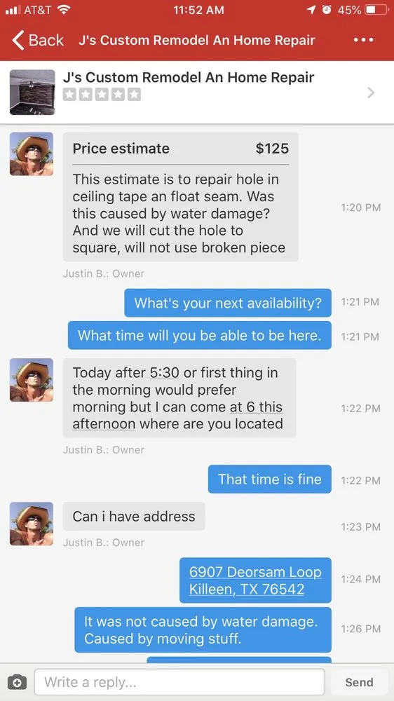 Slide of J's Custom Remodel An Home Repair