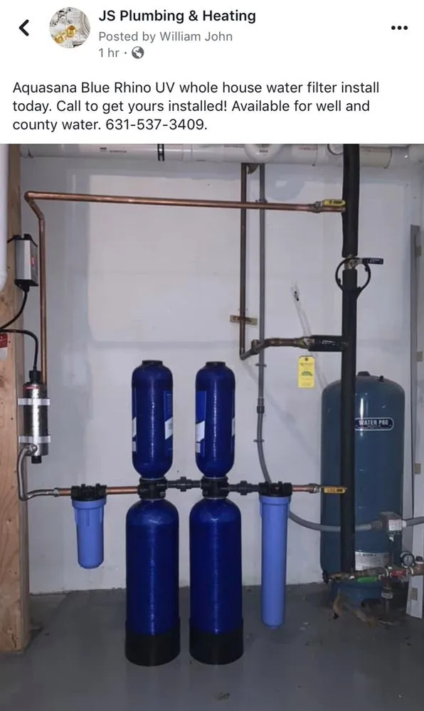 Slide of JS Plumbing & Heating